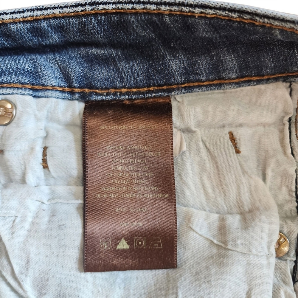 Kut From The Kloth Size 4 Mid Rise Straight Jeans Light Wash - Picture 9 of 10
